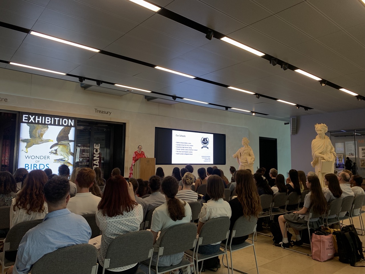 Schools' Laureate ceremony - Professor Catriona Seth