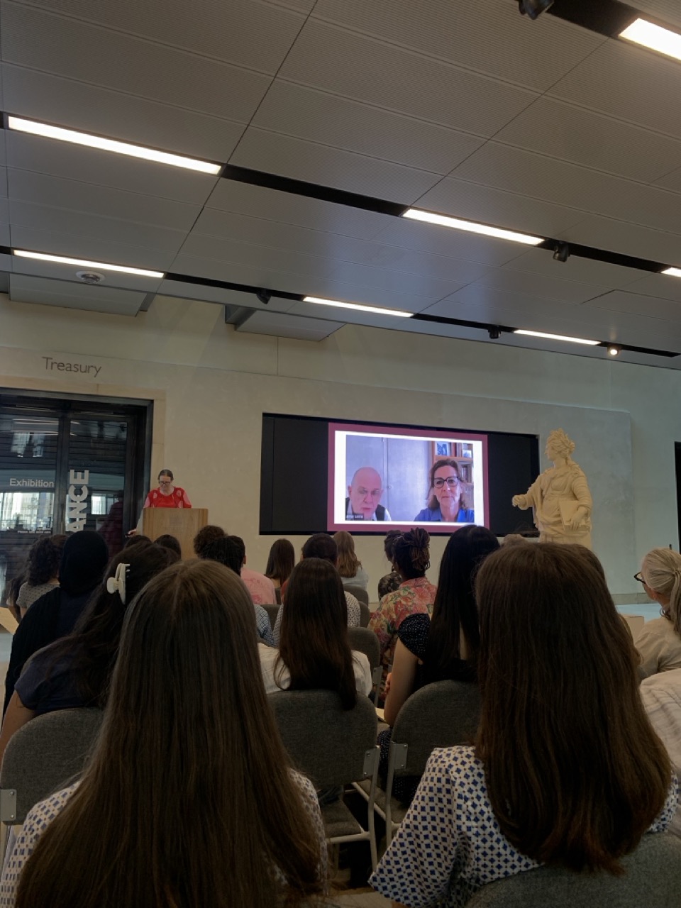 Schools' Laureate ceremony - message from Anne Serre and Mark Hutchison