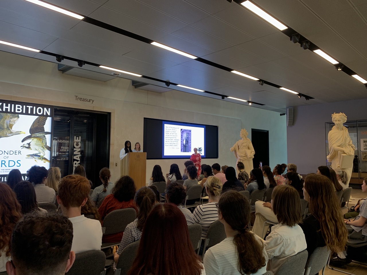 Schools' Laureate ceremony - judges from Greenford